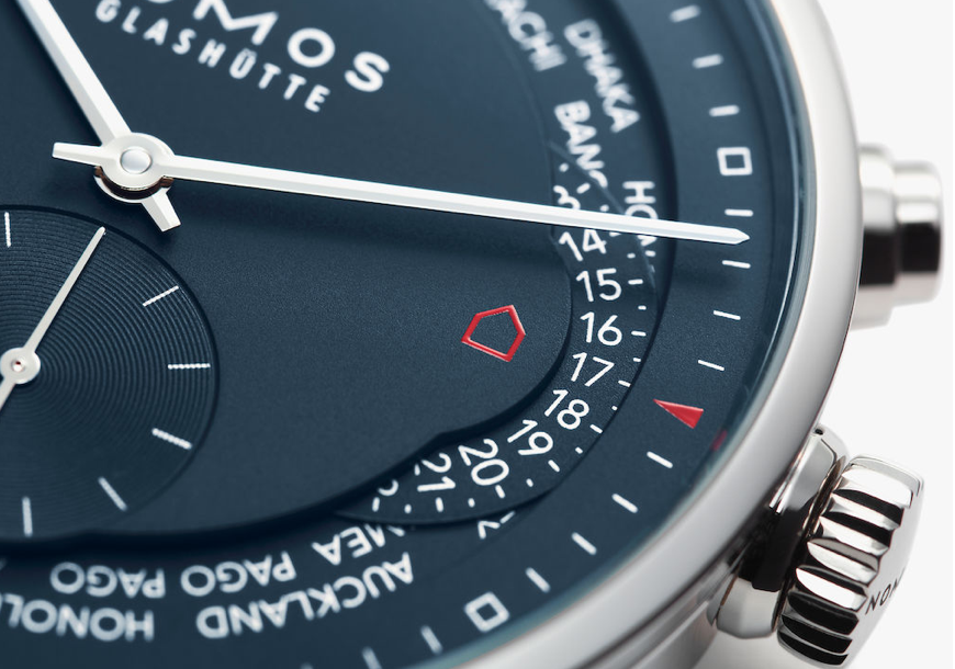 NOMOS Zürich World Time Midnight Blue 807
